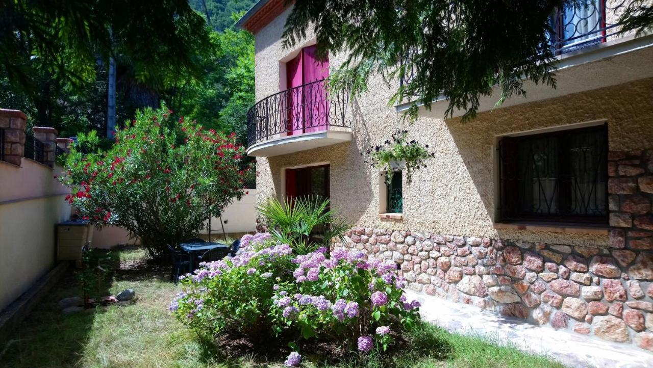 Appartement 48 M2 Avec Jardin Au Rdc Dans Villa A 5 Min A Pied Des Thermes De Vernet-Les-Bains, Location De Samedi A Samedi Exterior foto